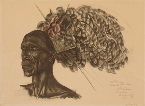 Aboura [1925] by Alexandre Jacovleff [1887–1938]